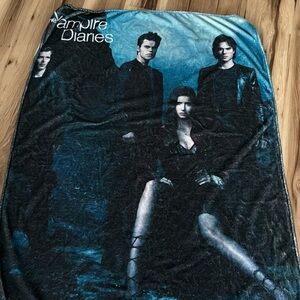 The Vampire Diaries Blanket, The Vampire Diaries TV Series Fleece, Sherpa